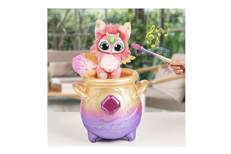 Magic Mixies Pink Magic Cauldron Rechargeable Kids Plush DIY Experiment Play Toy