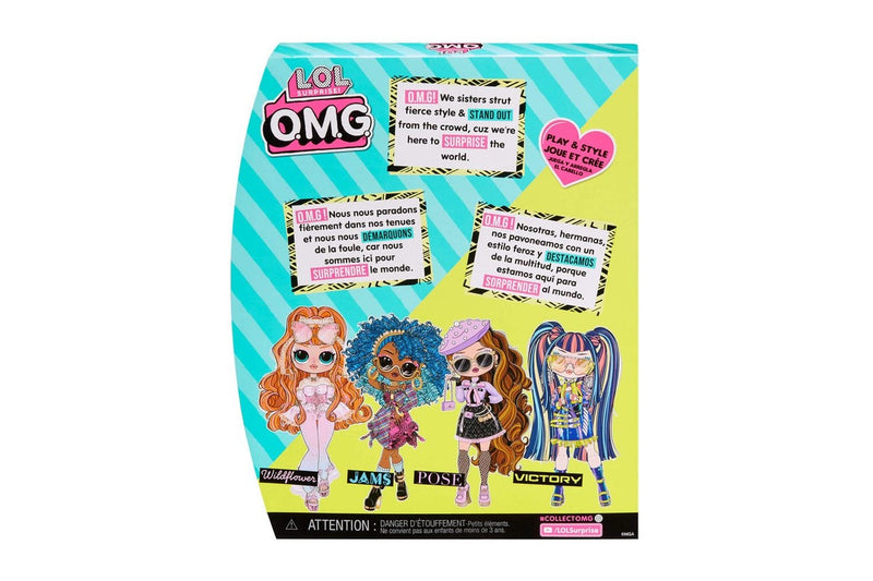 L.O.L. Surprise! OMG Series 8 Fashion Styling Kids Play Doll Victory 25cm 4+