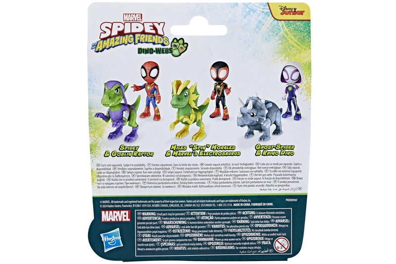 Marvel's Spidey: Dino-Webs - Spidey & Goblin Raptor