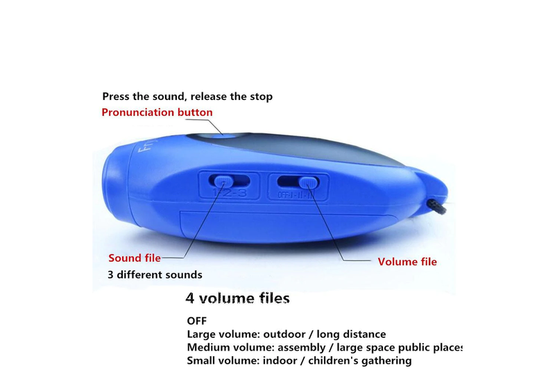 Electronic Whistle 3 Tone Hand Held Lanyard Survival Team Sports Referee 120Db Safety Whistles