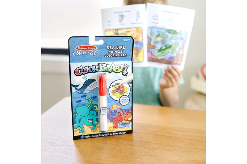 Melissa & Doug: Color Blast! - Sea Life