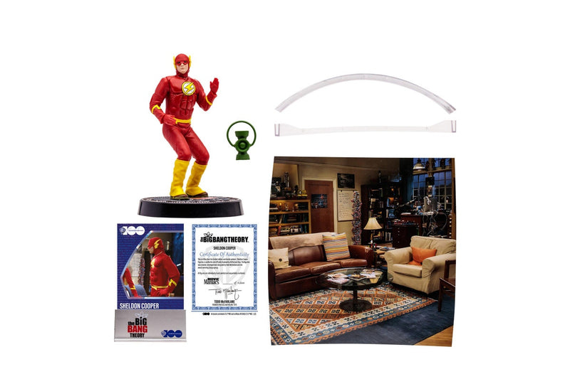 Big Bang Theory: Sheldon (as Flash) - 6" Posed Figure