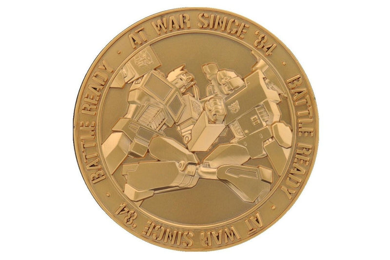 Transformers - 24k Gold Plated Coin