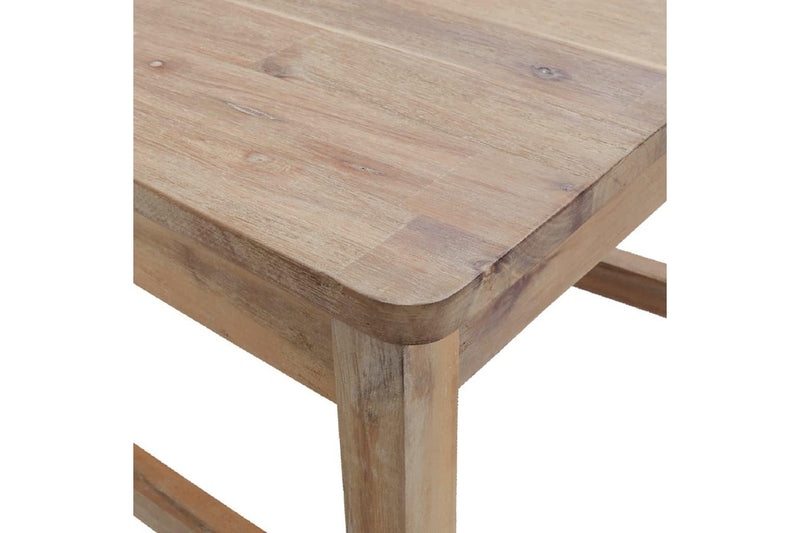 4 Pcs Solid Acacia Wood Dining Chairs