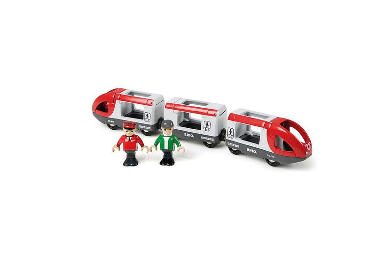 5pc Brio Travel Train Kids Childrens Pretend Play Interactive Toy Playset 3y+