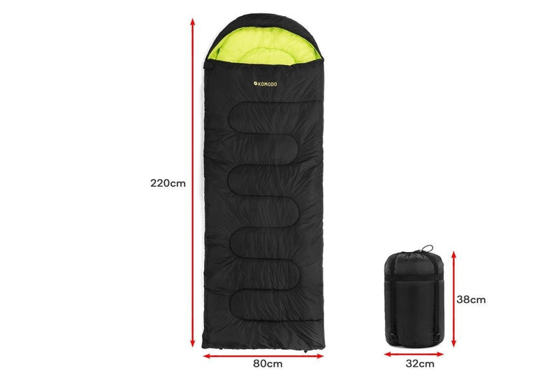 Komodo: 0?C Jumbo Sleeping Bag (Single)