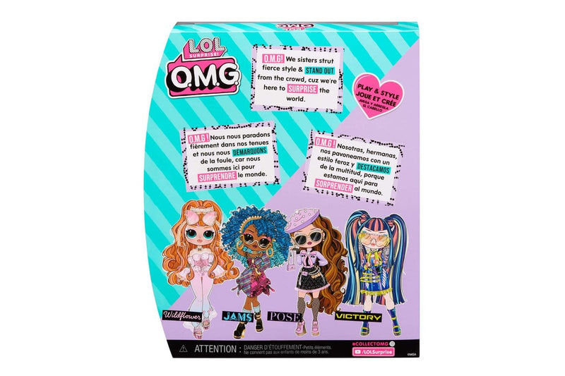 L.O.L. Surprise! OMG Series 8 Fashion Styling Kids Playing Doll Pose 25cm 4+