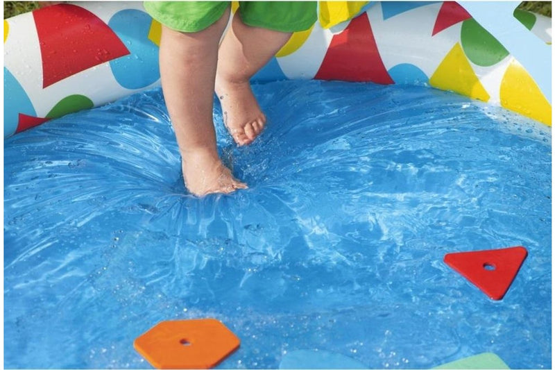 Bestway: Lil' Splash & Learn Baby Pool (47" x 46" x 18"/1.20m x 1.17m x 46cm)