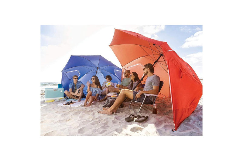 Sport-Brella 274cm Premiere XL Umbrella UPF 50+ Sun/Weather Protection w/Bag Red