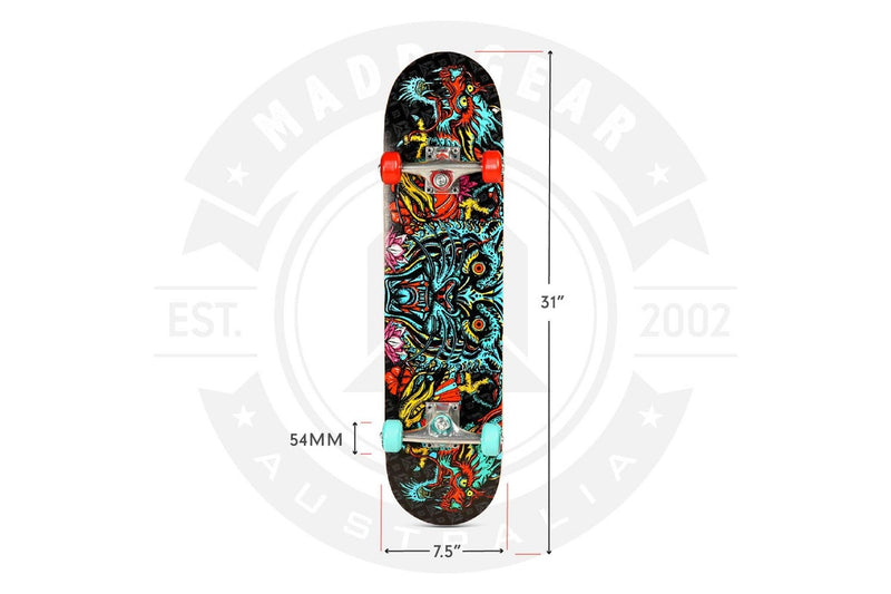 Madd Gear 31" Skateboard - Prismatic Power