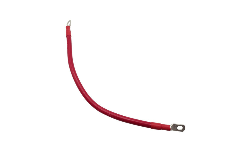 0.3m 4AWG Connector Cable Red with M8 Lug and M10 Lug Superior Corrosion Resistance Inverter Car RV Marine