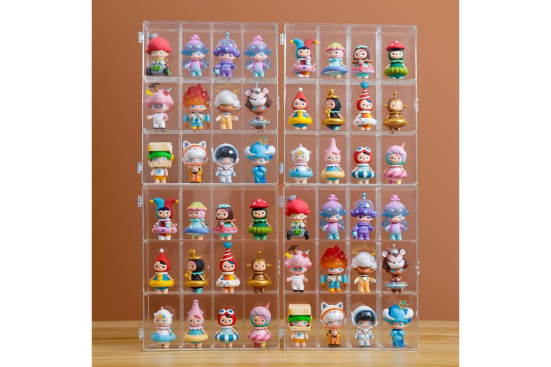 Acrylic Action Figure Display Case (12 Compartments)