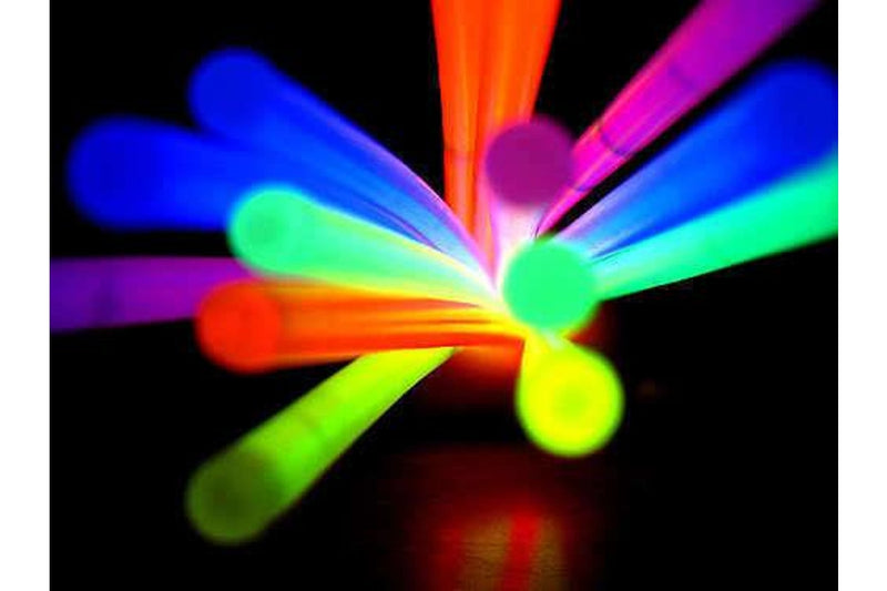 Ozstock 50Pcs Glow Sticks Mixed Color Bracelets Party Glowsticks Glow InThe Dark