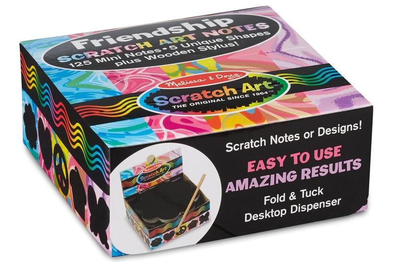 Melissa & Doug: Scratch Art - Friendship Mini Notes