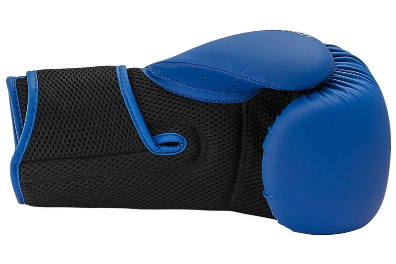 Adidas Hybrid 25 Boxing Gloves - Blue / White - 12oz