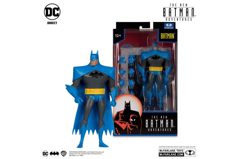 DC Comics: Batman (Blue/Grey/The New Batman Adventures) - 6" Action Figure