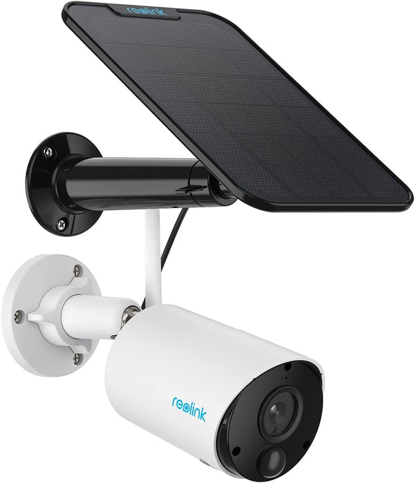 Reolink Wireless Security Camera Outdoor Rechargeable Solar Battery Powered