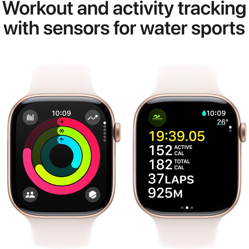 Apple Watch Series 10 GPS 42mm Rose Gold Aluminium - Sport Band