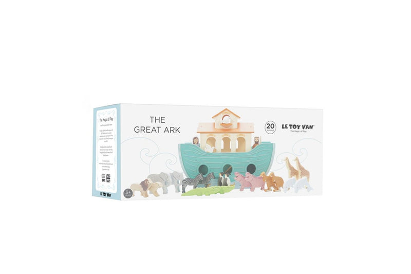 Le Toy Van 51cm Noah's Great Ark Wooden Activity Fun Play Toy Kids Children 3y+