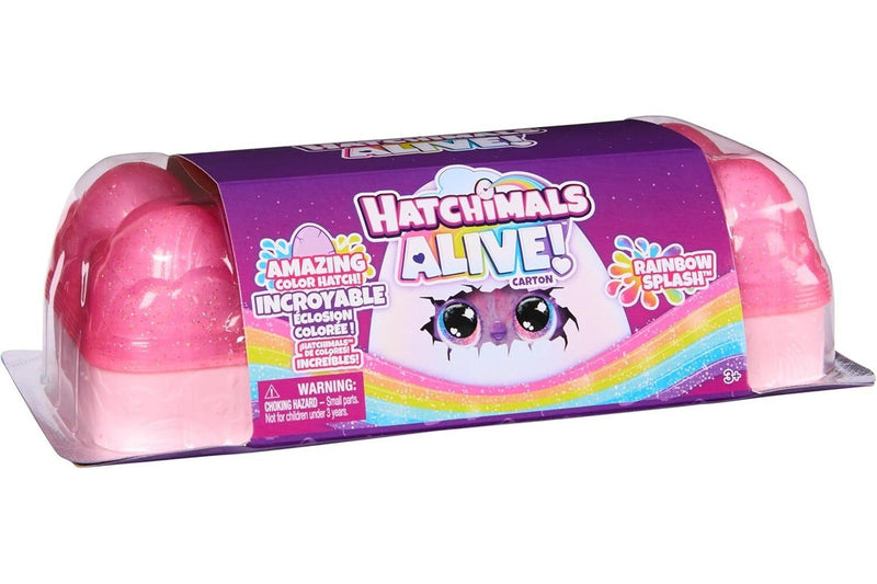 Hatchimals: Alive! Rainbow Splash - Egg Carton (Blind Box)