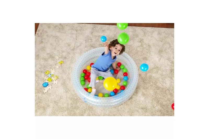 Bestway Splash & Play 91cm Inflatable 2-Ring Ball Pit Pool Kids Children 2y+