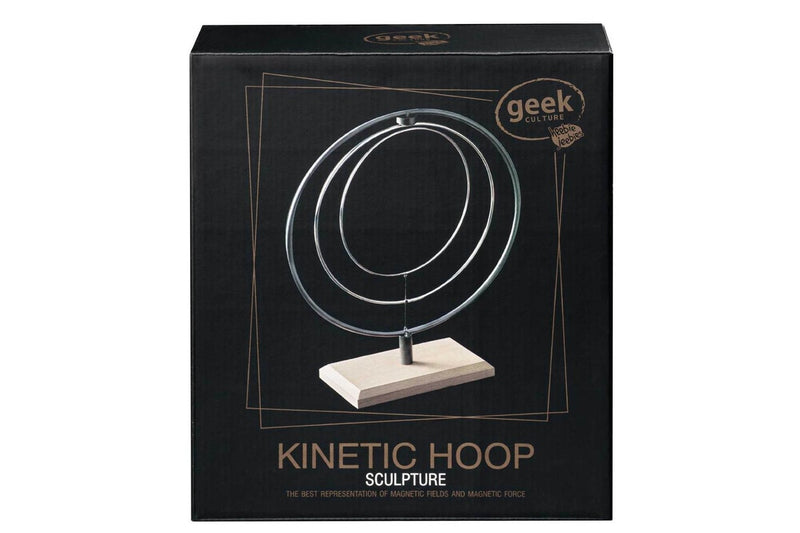 Geek Culture Kinetic Hoop Sculpture Science Toy Home Office Desk Accessory 28cm