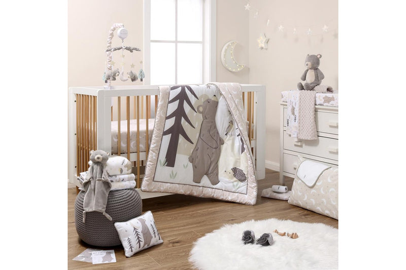 5pc The Peanutshell Baby Infant Bedding Cot Co-Sleeping Set Under The Stars