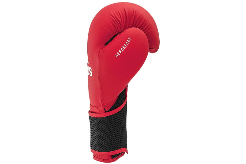 Adidas Hybrid 25 Boxing Gloves - Red / White - 12oz