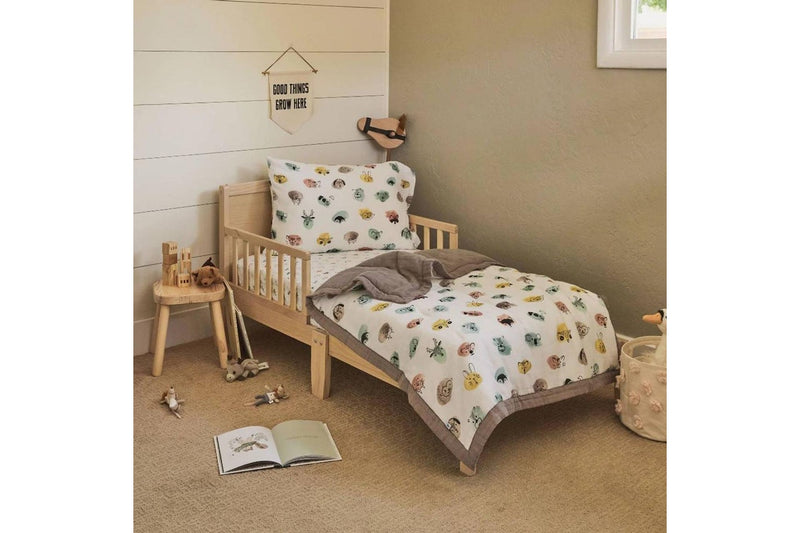 Little Unicorn: Toddler Bedding Set - Watercolour Critters