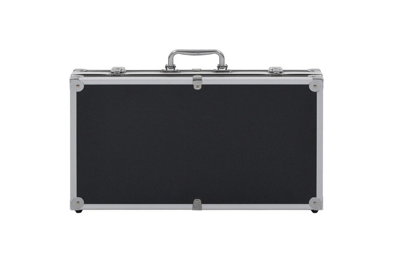 Gun Case Aluminium ABS Black vidaXL