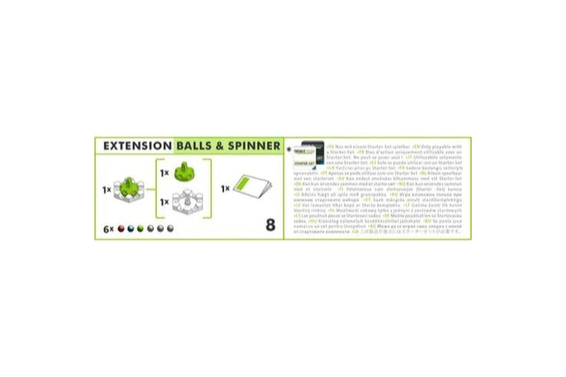 GraviTrax: Interactive Track Set - Balls & Spinner