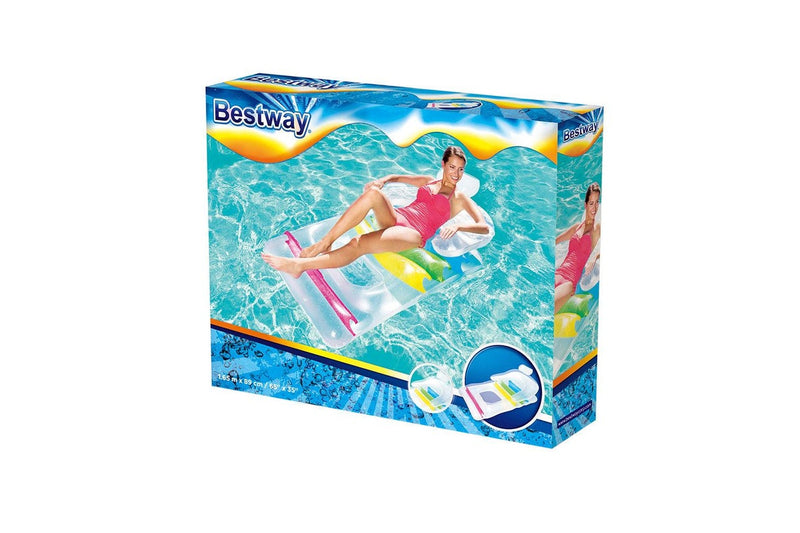 Bestway Inflatable Float Swimming Pool Bed Seat Play Toy Lounge Beach Floats Pool Toys & Games