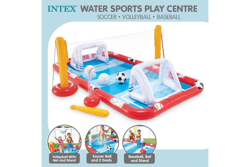 Intex 57147NP Action Sports Play Centre Soccer Volleyball Baseball