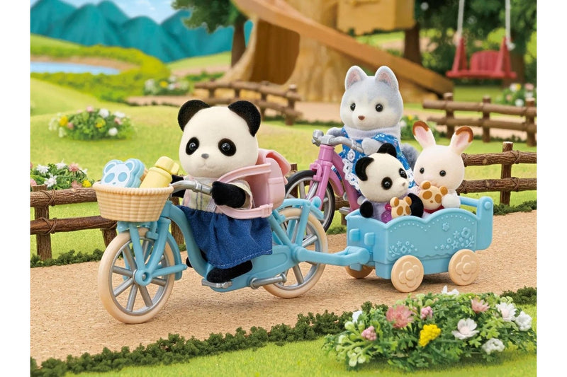 Sylvanian Families: Cycle & Skate Set - Panda Girl