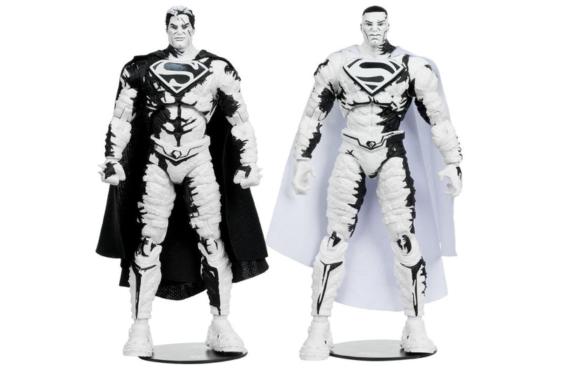 Dc Multiverse: Superman Series Sketch Edition (Gold Label) - 7" Action Figures (4 Pack)