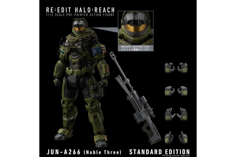 HALO: Jun-A266 (Noble Three) - Action Figure