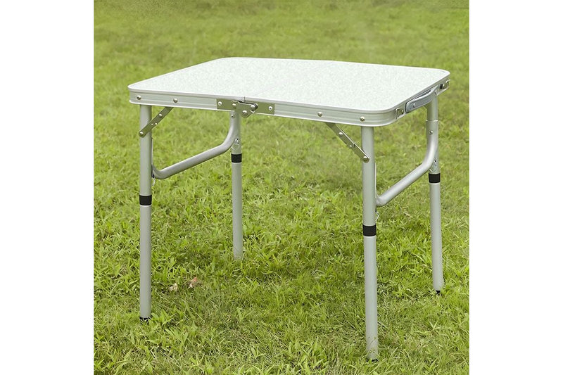 HYPERANNGER Camping Picnic Table with Adjustable Height Legs