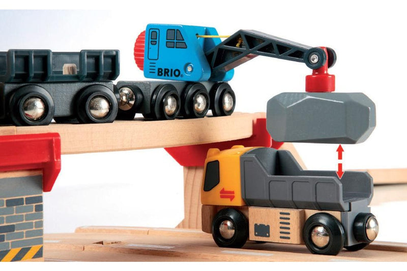 Brio: Railway - Rail & Road Loading Set