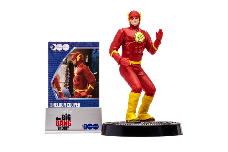 Big Bang Theory: Sheldon (as Flash) - 6" Posed Figure