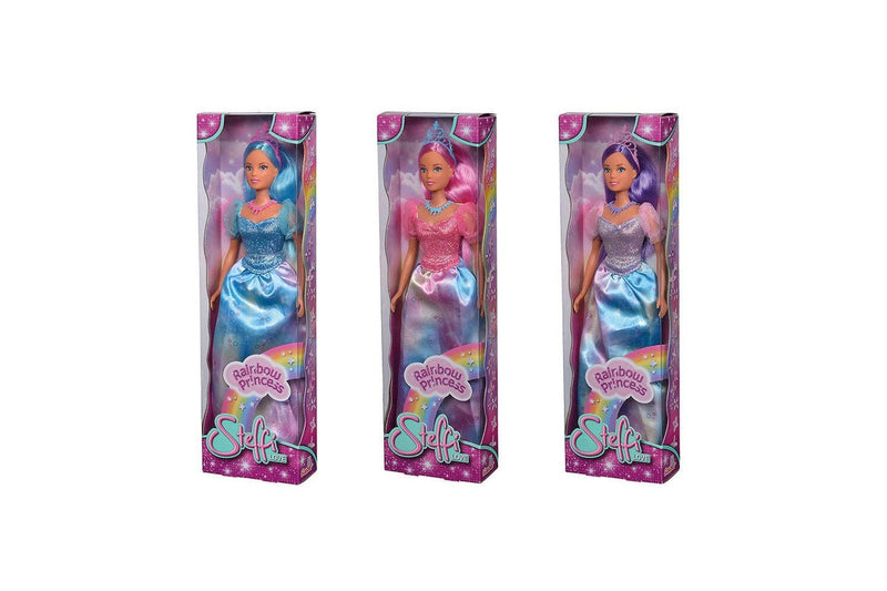 Simba Steffi Love Rainbow Princess Doll Playset Asst Kids Imaginative Toy 3y+