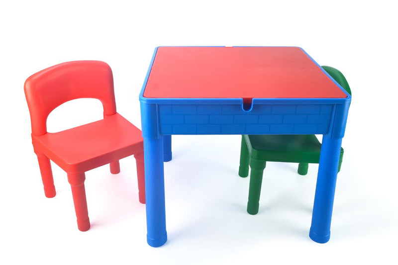 Zoink: Kids Square 3-in-1 Activity Table With 2 Chairs (Primary)