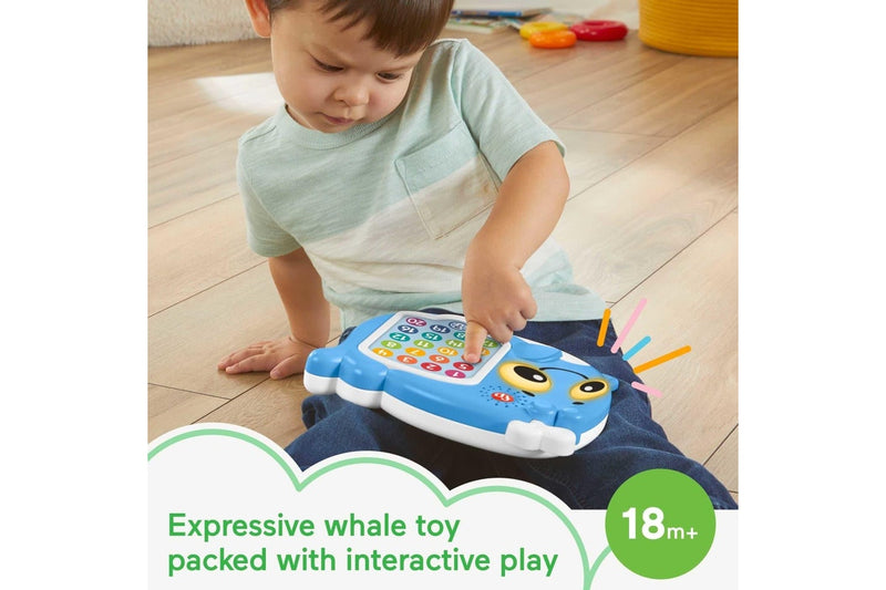 Fisher-Price Linkimals 1-20 Count & Quiz Whale Learning Toy