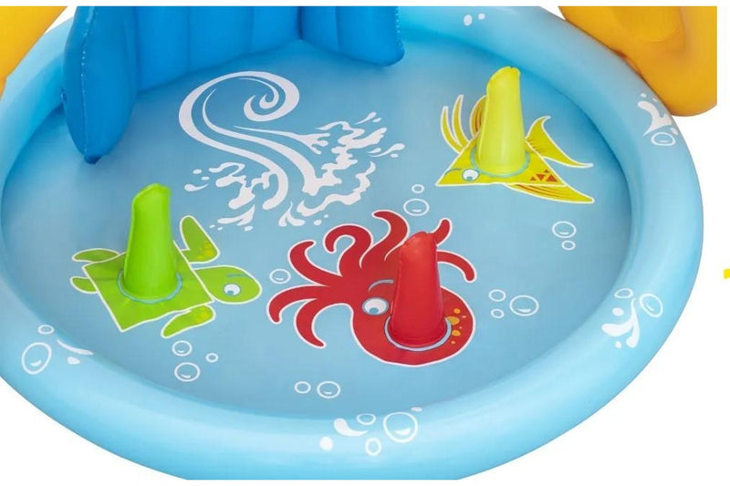 Bestway: Lil' SeaShapes Baby Pool (45" x 35" x 30"/1.15m x 89cm x 76cm)