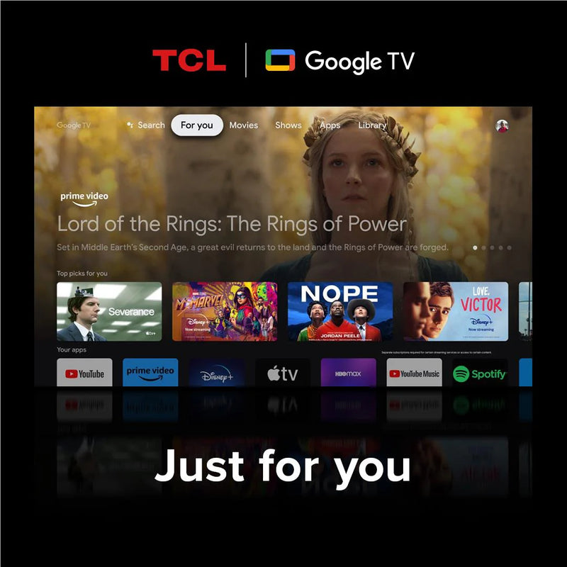 TCL 85" C655 4K UHD QLED Google TV (2024)