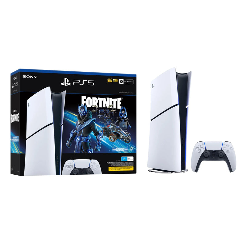 PS5 PlayStation 5 Slim Digital Fortnite Cobalt Star Bundle