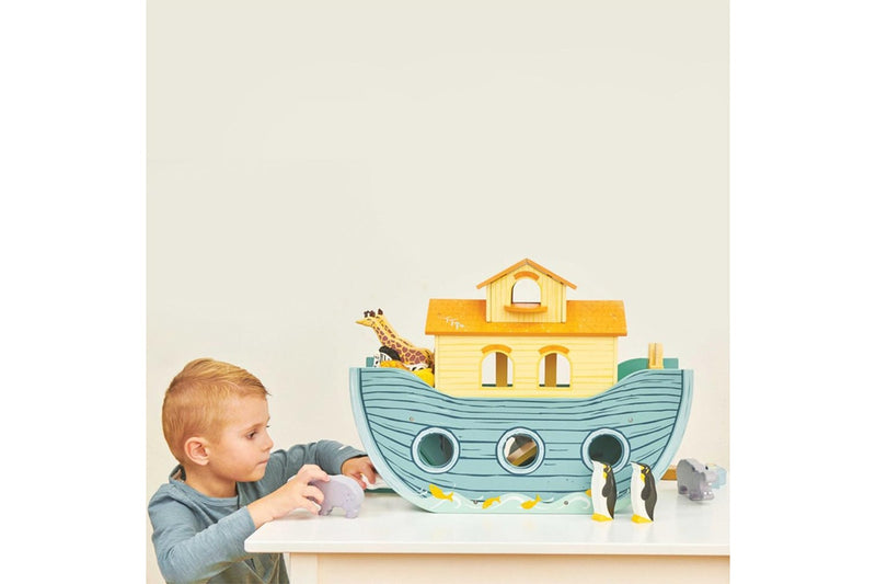 Le Toy Van 51cm Noah's Great Ark Wooden Activity Fun Play Toy Kids Children 3y+