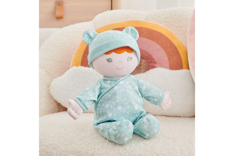 Gund Recycled Baby Doll: Green 'Daphnie'