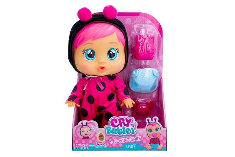 Cry Babies Loving Care Kids Children Pretend Playing Doll Toy Assorted 18m+