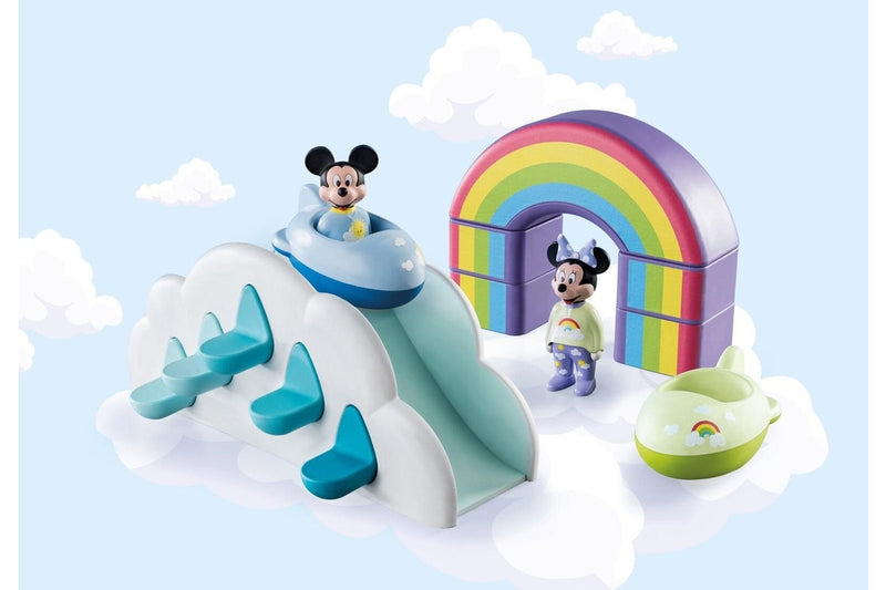 Playmobil: 1.2.3 & Disney - Mickey's & Minnie's Cloud Home (71319)