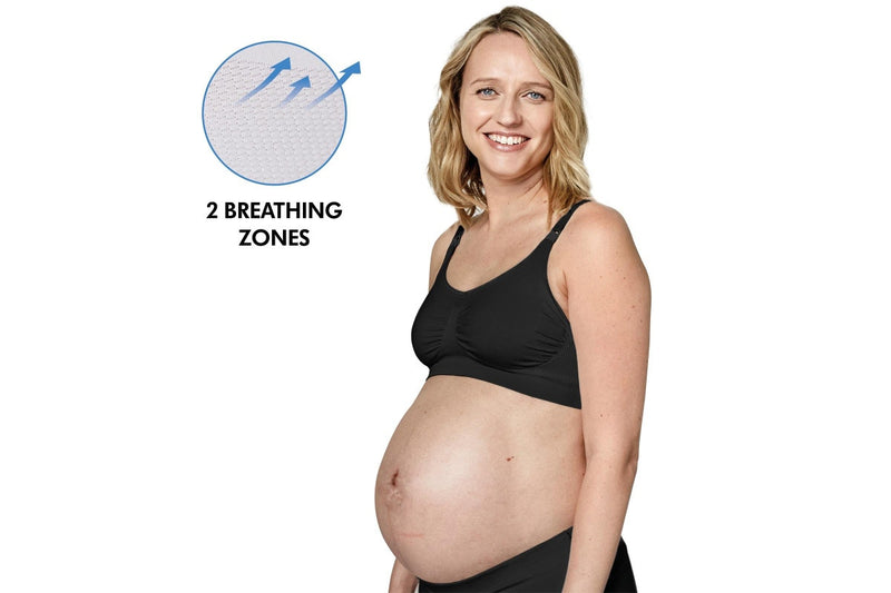 Medela: Keep Cool Maternity/Nursing Bra - Black (Medium)